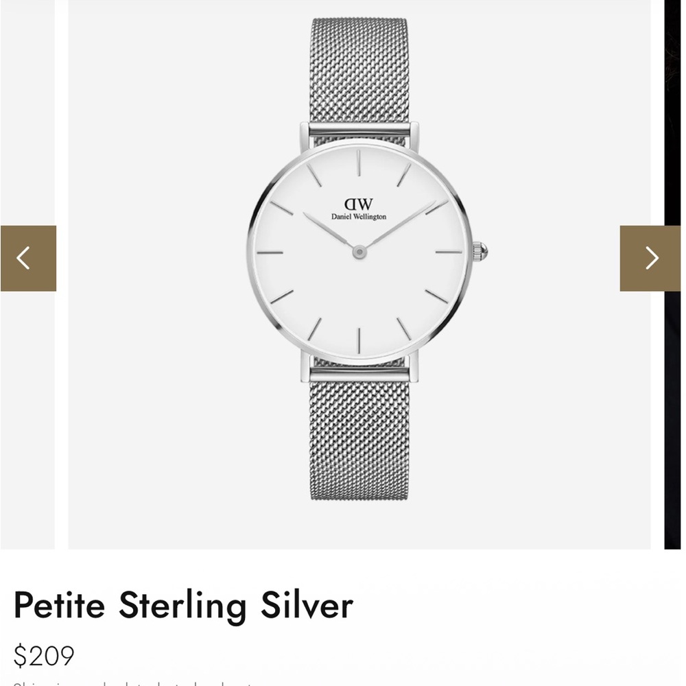 Daniel Wellington Silver watch